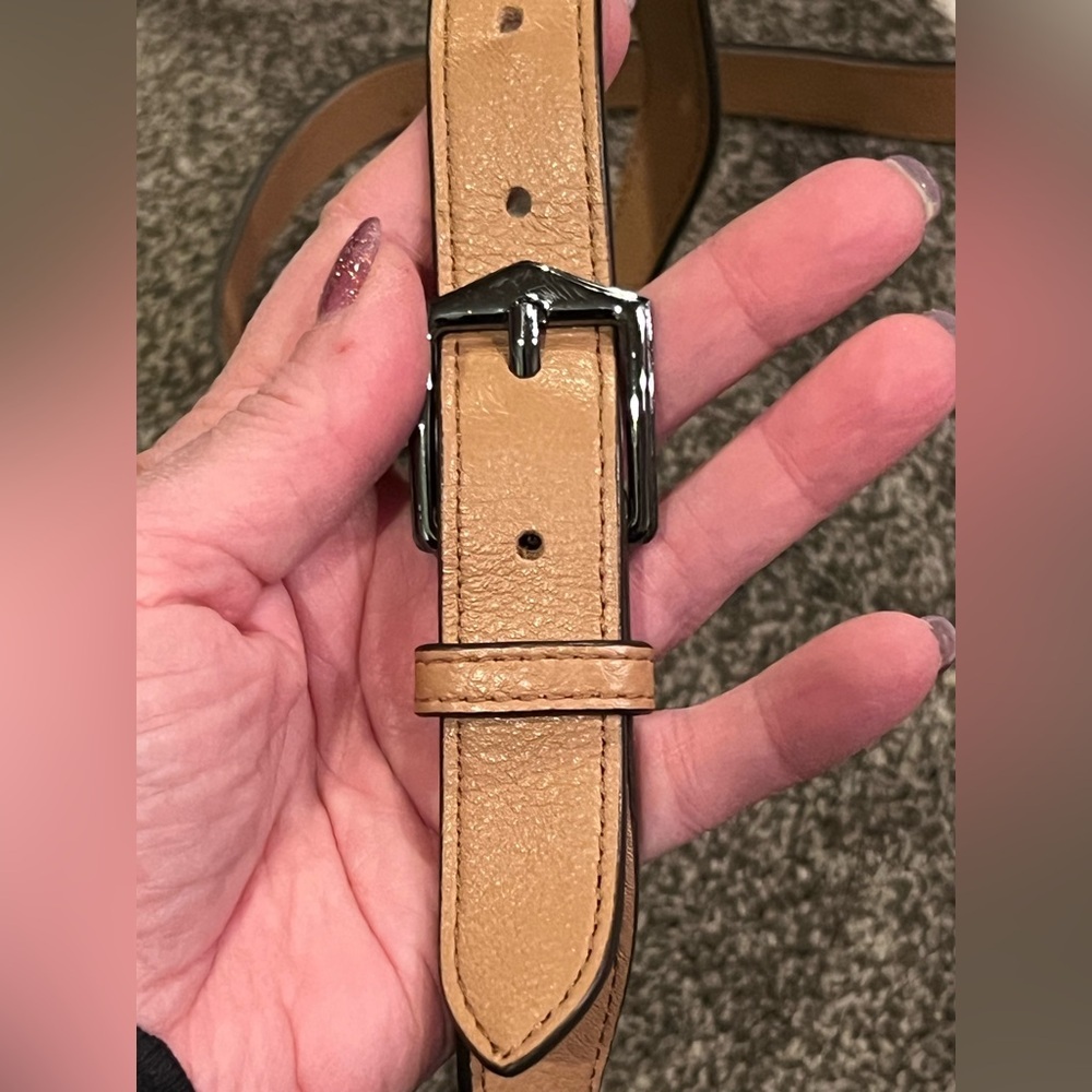 AIMEE Kestenberg Leather"Preston"Mini Crossbody Bag with Patterned Interior - Picture 12 of 15